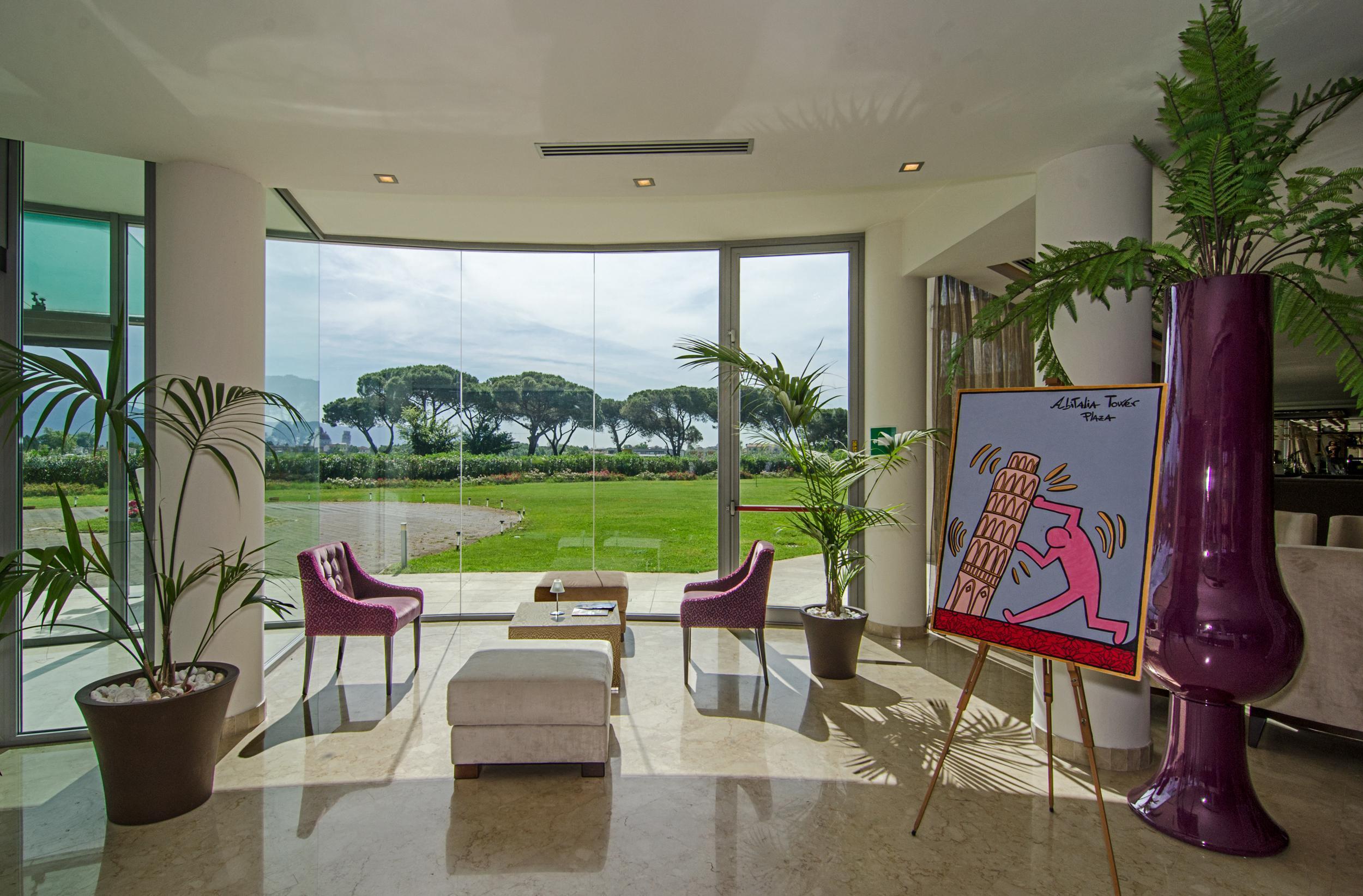 מלון Pisa Tower Plaza מראה חיצוני תמונה The lobby of the hotel